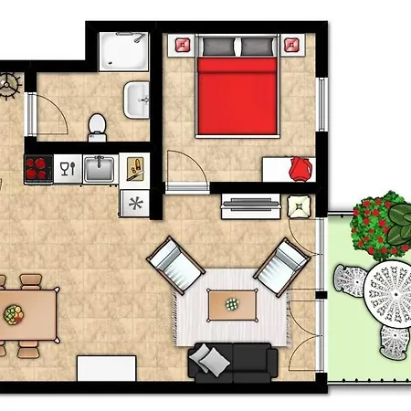 Hanseresidenz I Whg 12 Apartment